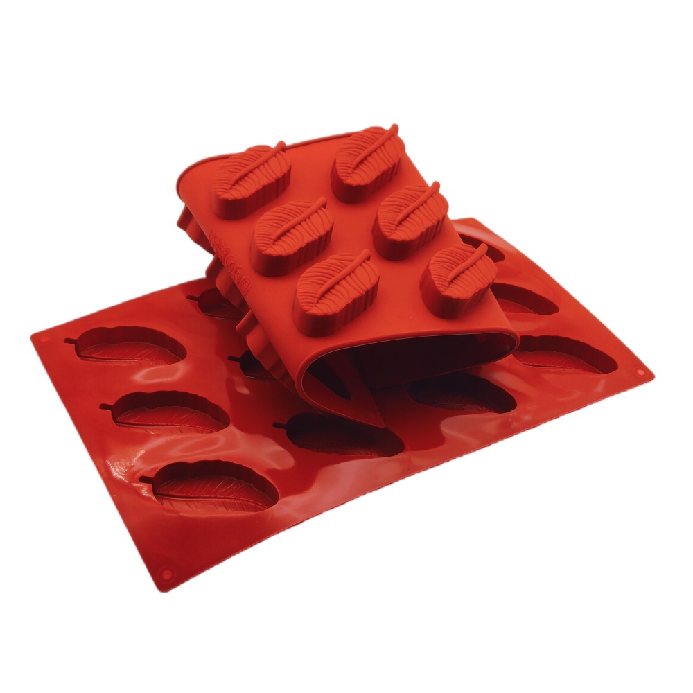 Soap Making Designs - 새로운 도착 12 홀 깃털 모양