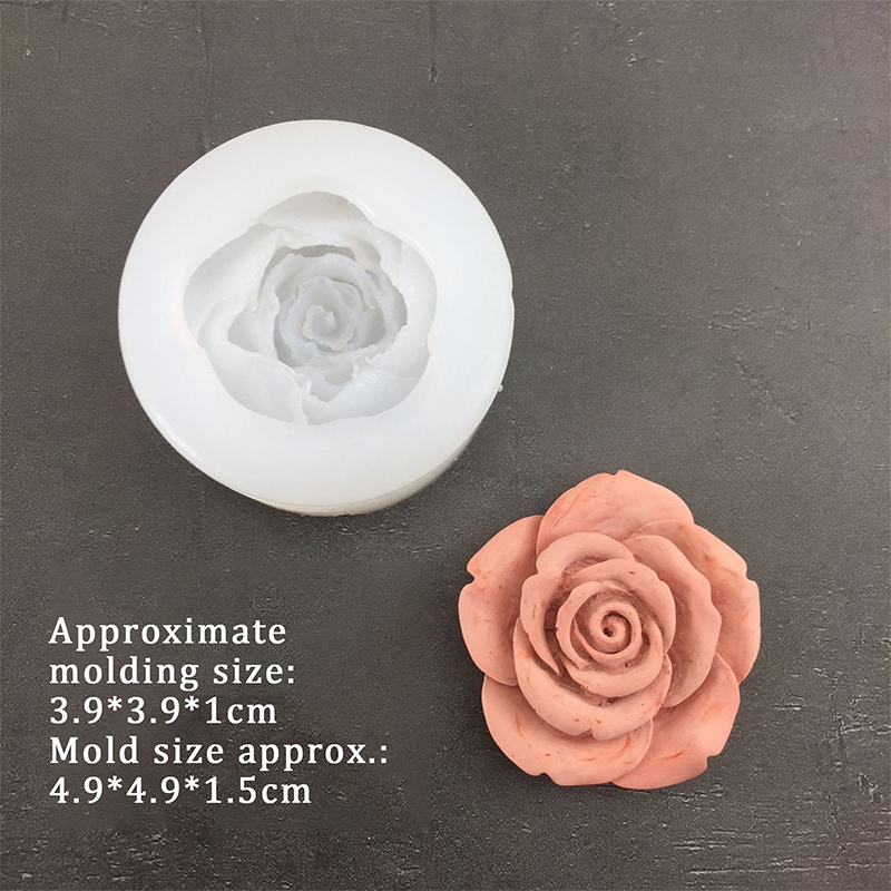 장미 꽃 모양 잎 실리콘 몰드, 퐁당 초콜릿 몰드 촛불 - Soap Making Designs 리뷰 및 가격