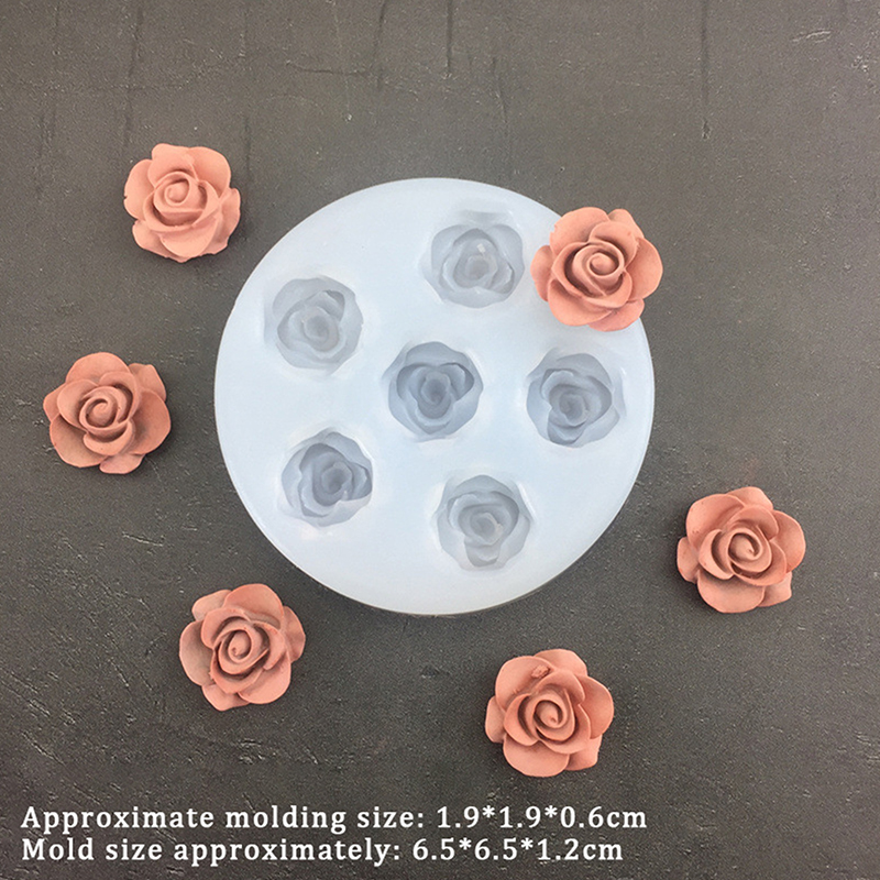 장미 꽃 모양 잎 실리콘 몰드, 퐁당 초콜릿 몰드 촛불 - Soap Making Designs 리뷰 및 가격