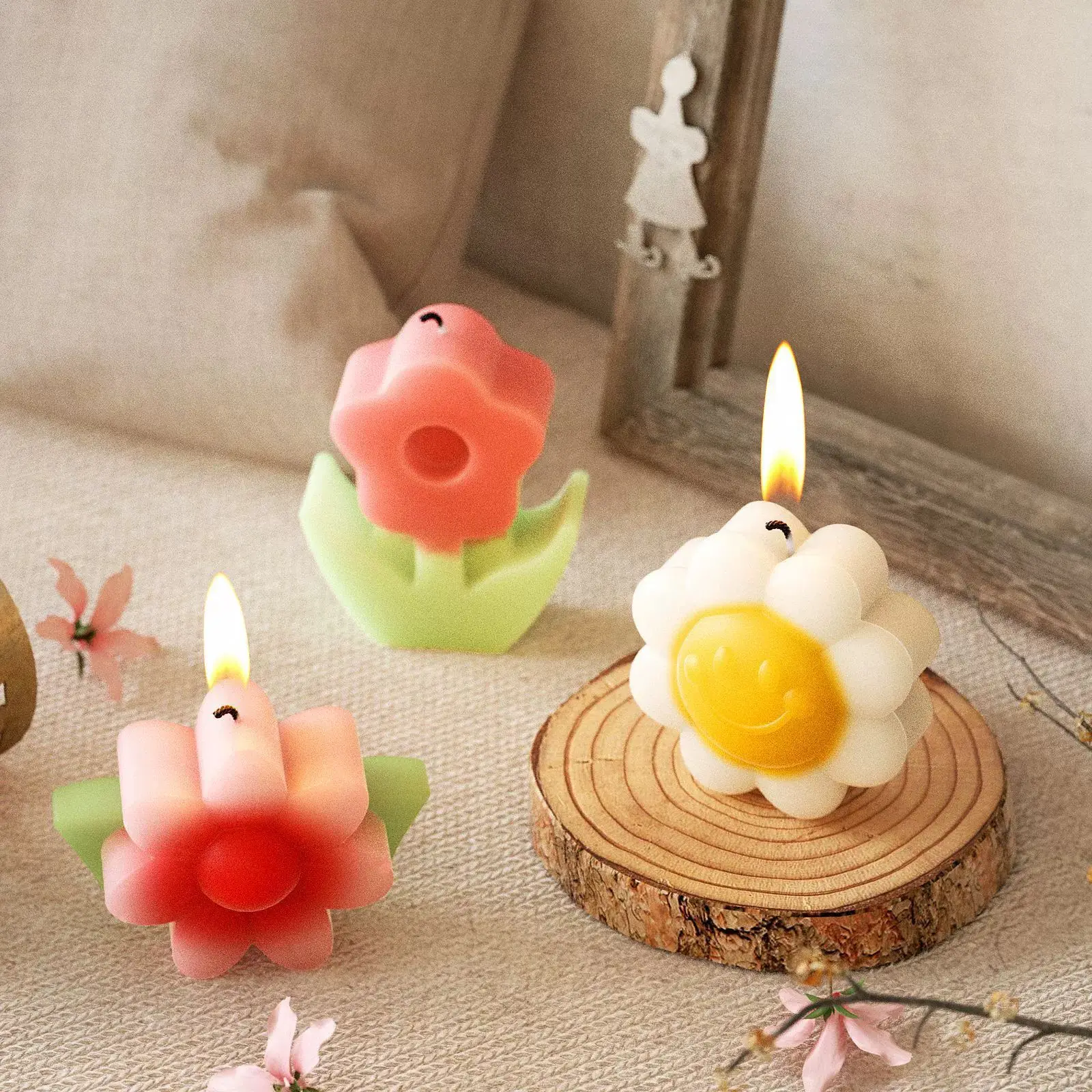 꽃 아로마테라피 양초 실리콘 몰드 양초 비누 몰드 DI - Soap Making In Home 리뷰 및 가격