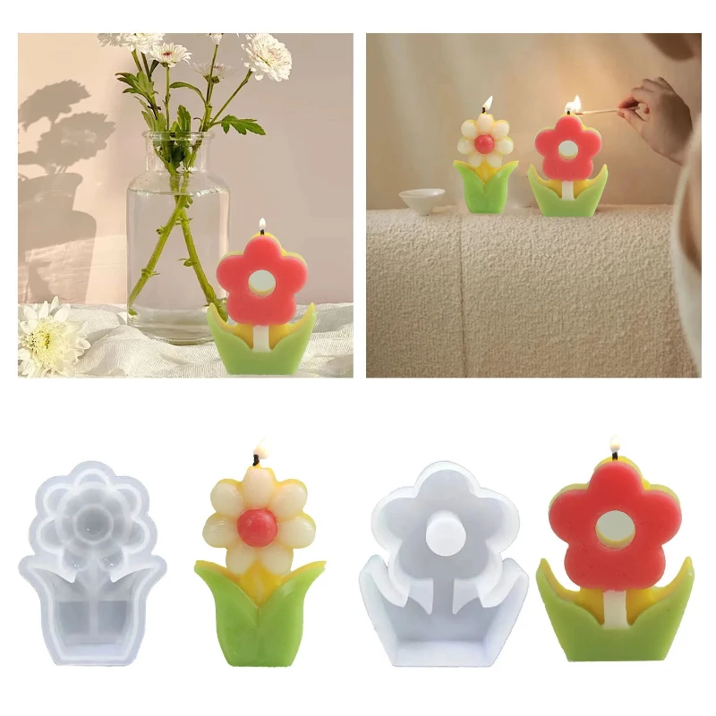 꽃 아로마테라피 양초 실리콘 몰드 양초 비누 몰드 DI - Soap Making In Home 리뷰 및 가격