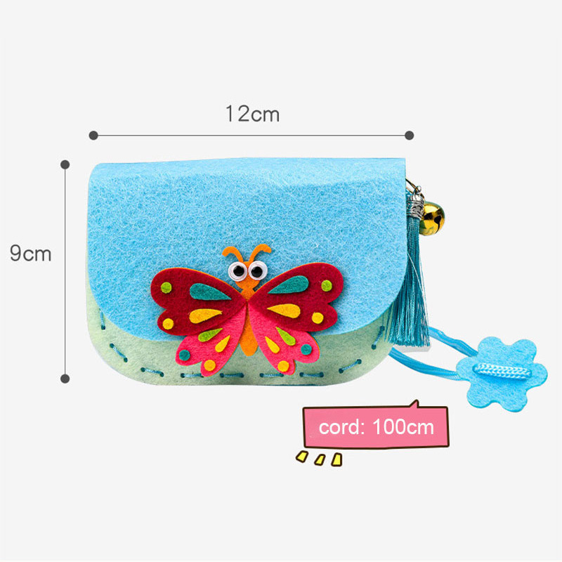 DIY 숄더 백 어린이를위한 부직포 바느질 키트 수제  - Soap Making Kit For Kids 리뷰 및 가격