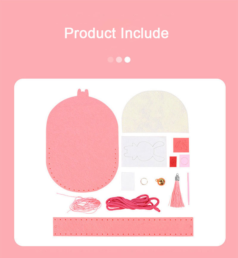 DIY 숄더 백 어린이를위한 부직포 바느질 키트 수제  - Soap Making Kit For Kids 리뷰 및 가격