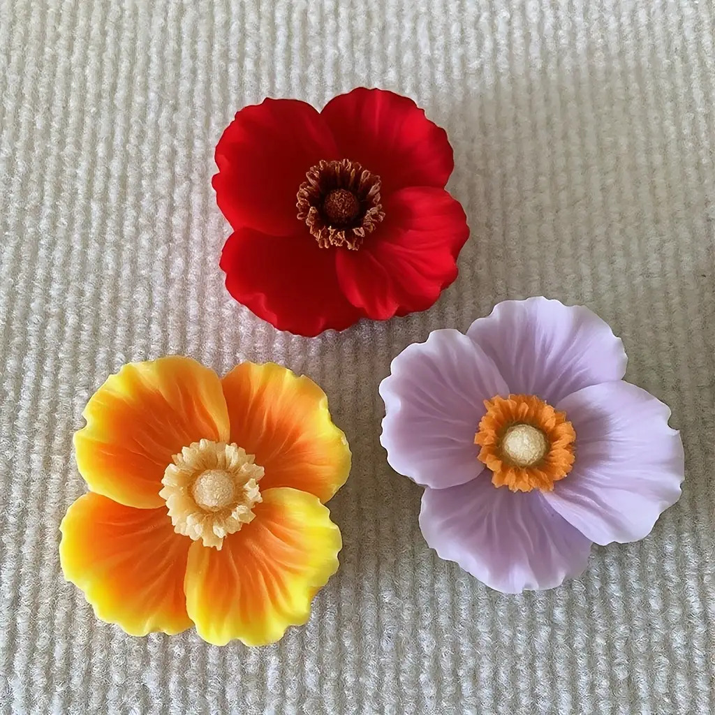 꽃 모양 실리콘 캔들 몰드는 비누, 점토, 레진 공예품 - Soap Making In Home 리뷰 및 가격