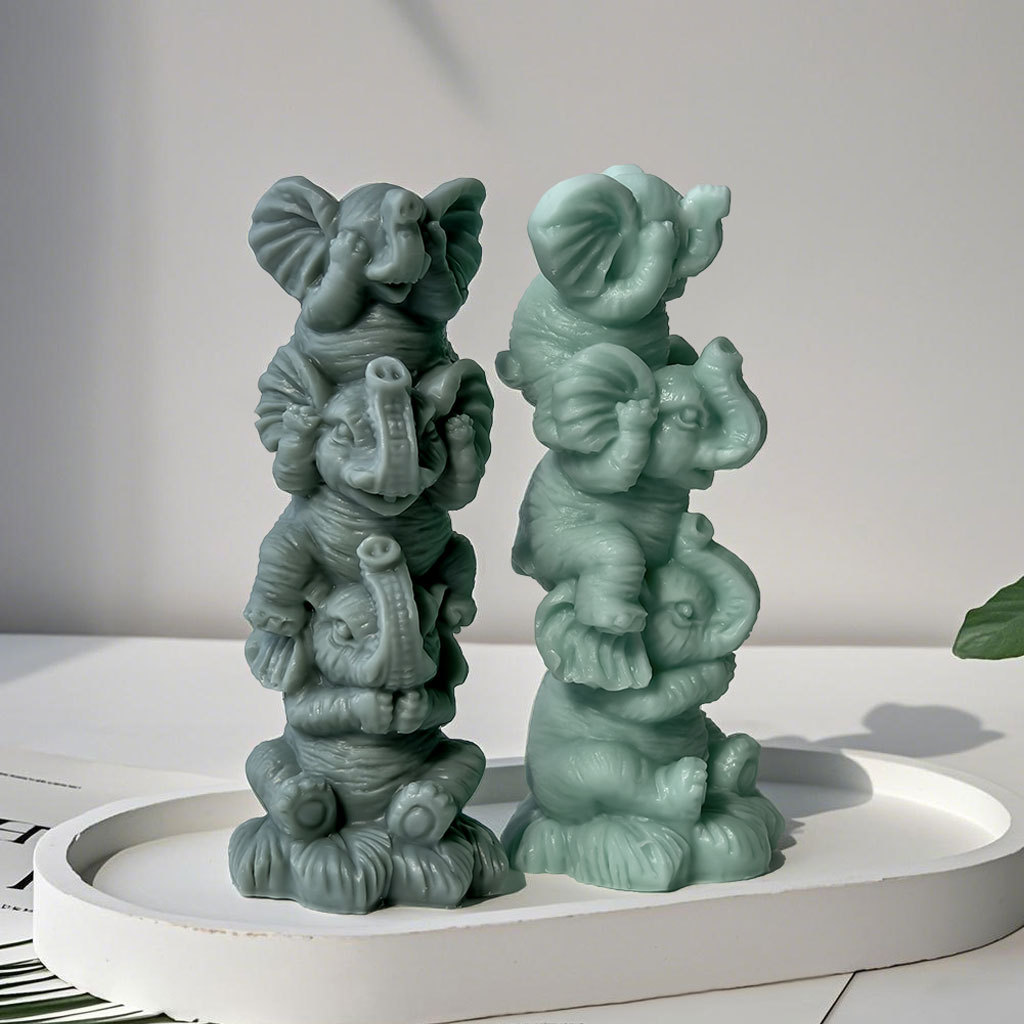 DIY 스태킹 코끼리 실리콘 금형 수제 비누 아로마 캔 - Soap Making In Home 리뷰 및 가격