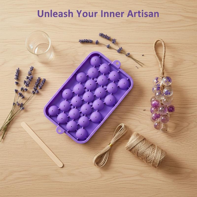 실리콘 DIY 비누 만들기 키트, 고급스러운 포도 비누 - Soap Making Kit For Kids 리뷰 및 가격