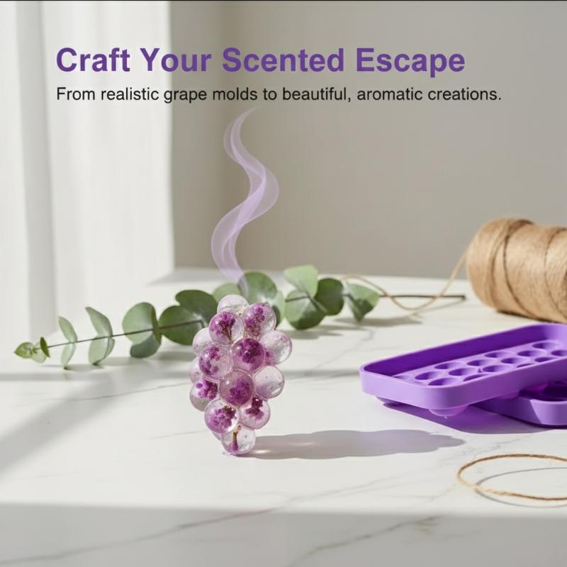 실리콘 DIY 비누 만들기 키트, 고급스러운 포도 비누 - Soap Making Kit For Kids 리뷰 및 가격