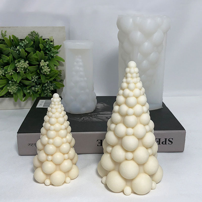 버블 크리스마스 트리 실리콘 캔들 몰드 수제 향기 캔들 - Soap Making Experiment 리뷰 및 가격