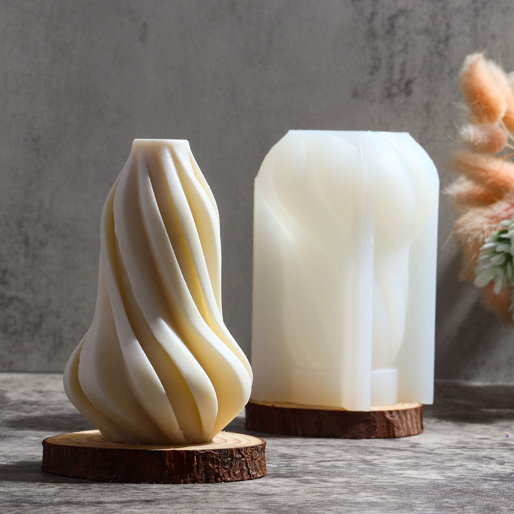 트위스트 플레임 스트라이프 캔들 실리콘 몰드, 수제 기 - Soap Making In Home 리뷰 및 가격