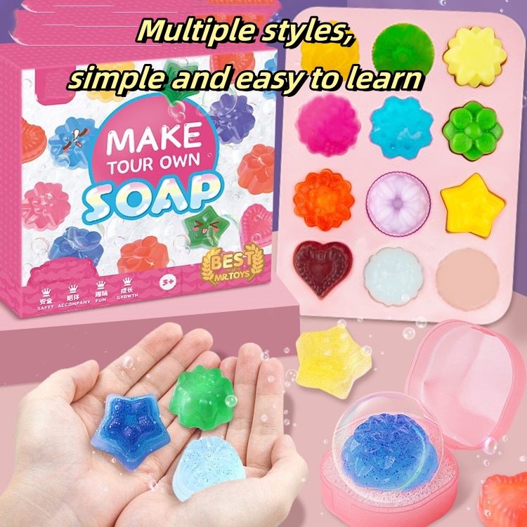 DIY 수제 비누 크리스탈 비누 식물 비누 만들기 재료 - Soap Making Kit For Kids 리뷰 및 가격