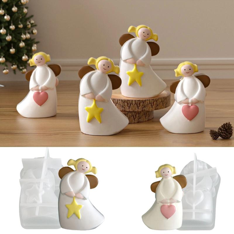 사랑의 천사 석고 몰드 양초 실리콘 몰드 DIY 석고  - Soap Making Designs 리뷰 및 가격