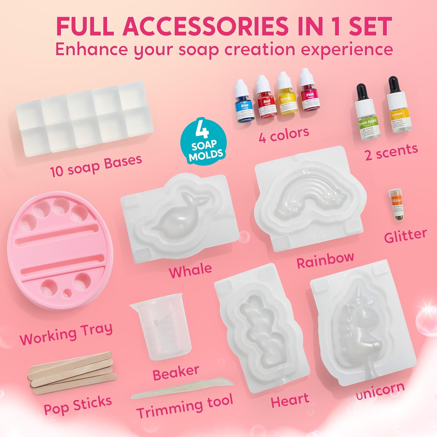 조이파이 유니콘 비누 만들기 키트 소녀 공예 DIY 프 - Soap Making Kit For Kids 리뷰 및 가격