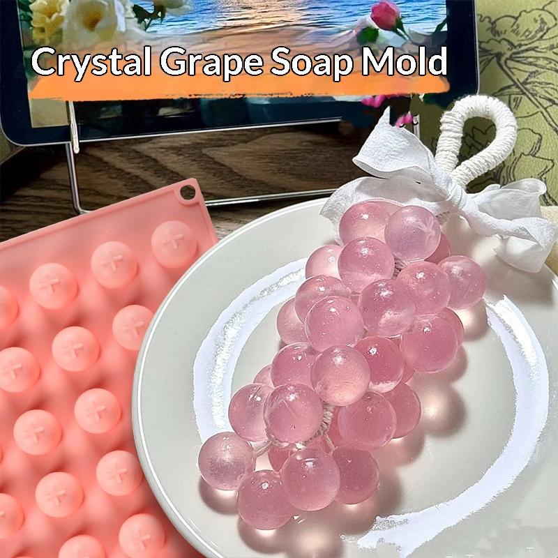 실리콘 포도볼 몰드, 쉽게 분리되는 논스틱 몰드, 얼음 - Soap Making Kit For Kids 리뷰 및 가격