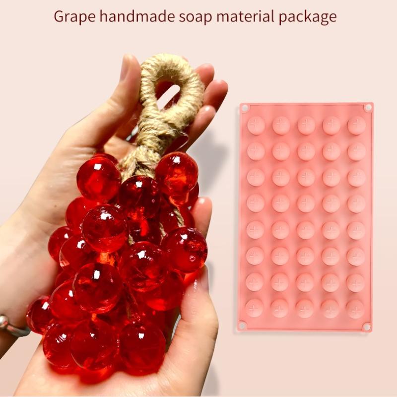 실리콘 포도볼 몰드, 쉽게 분리되는 논스틱 몰드, 얼음 - Soap Making Kit For Kids 리뷰 및 가격