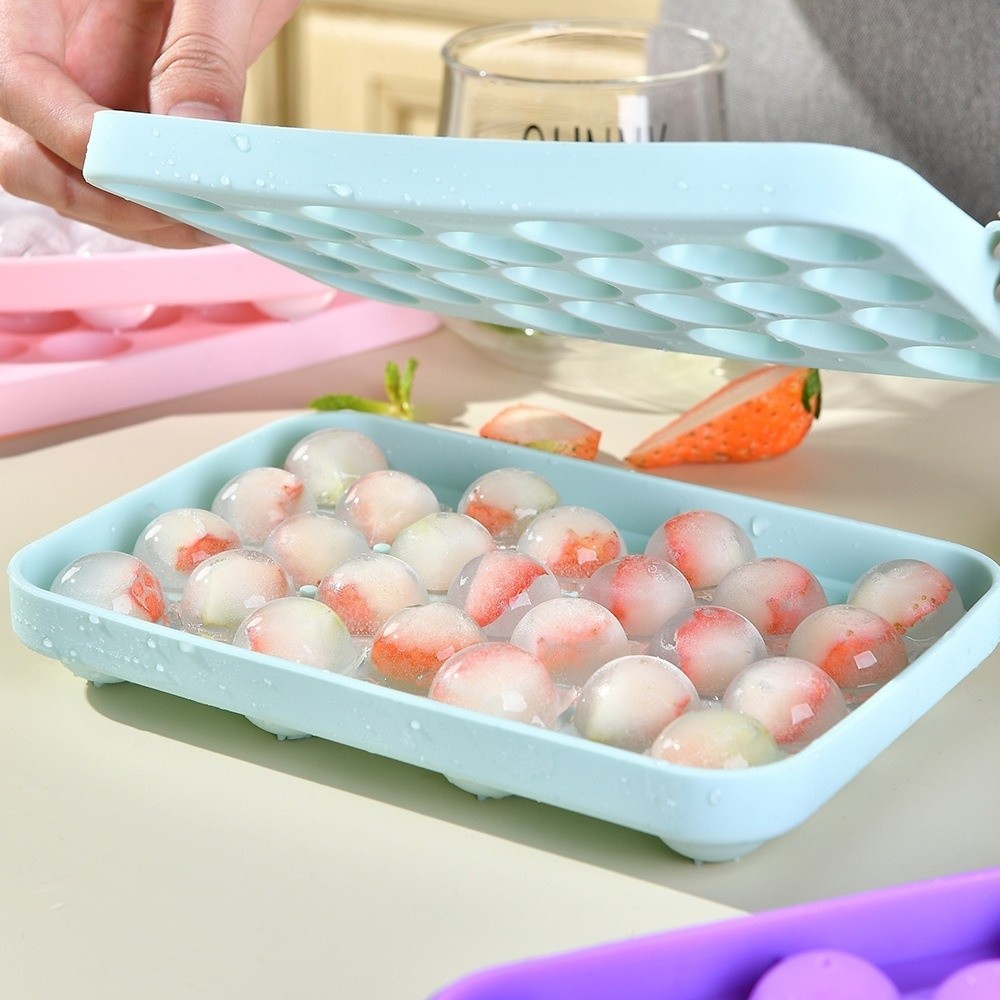 창의적인 실리콘 포도볼 몰드 25칸 원형 수제 비누 몰 - Soap Making Designs 리뷰 및 가격