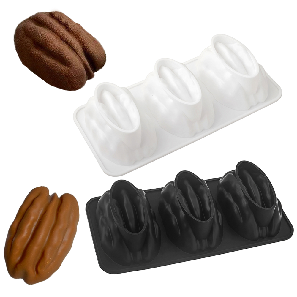 1/3/4/6/12 셀 피칸 디자인 실리콘 케이크 몰드 - Soap Making Designs 리뷰 및 가격